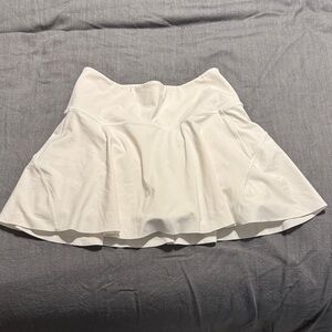 Athleta Cream Mini Skirt